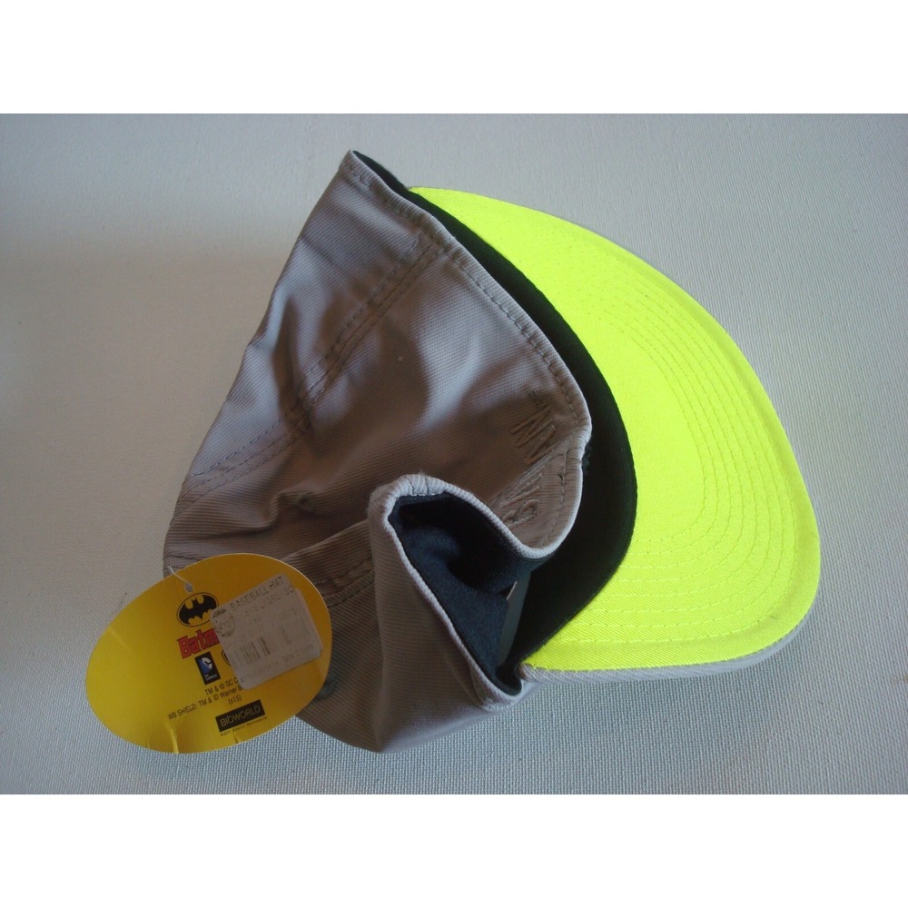BATMAN FITTED SIZE LG/XL DEADSTOCK HAT CAP VINTAGE R1 - Picture 2 of 2